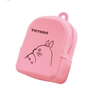 Small Cartoon Print Silicone Rubber Coin Wallet