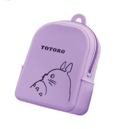 Small Cartoon Print Silicone Rubber Coin Wallet
