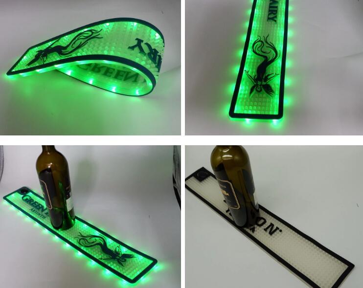 Custom Promotion Pvc Led Bar Mat,bar Spill Mat,bar Mat Beer Custom Promotion Pvc Led Bar Mat,bar Spill Mat,bar Mat Beer