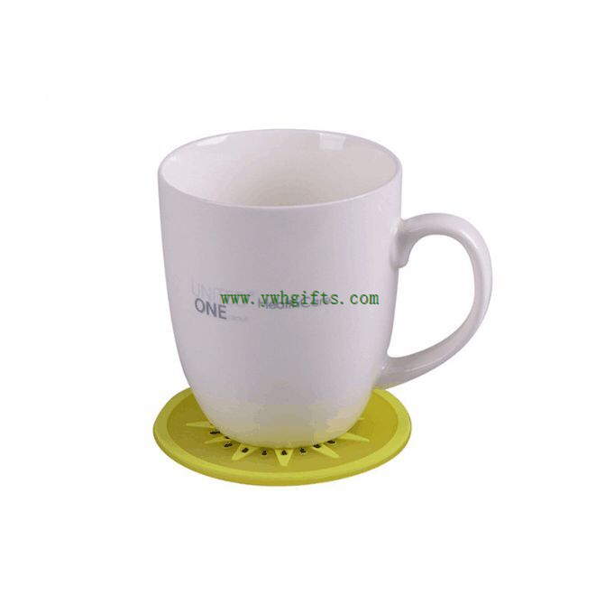 Promotional 2D Or 3d Custom Pvc Coffe Coaster Mat