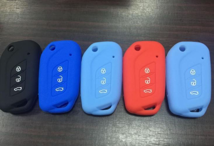 silicone car key cases