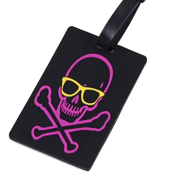 pvc silicone rubber business card Luggage Tag pvc silicone rubber business card Luggage Tag