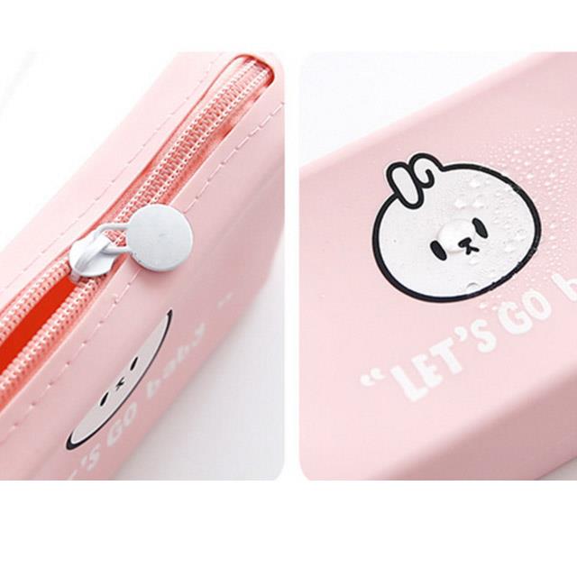 Fashion Candy Shape Silicone Student Pencil Case