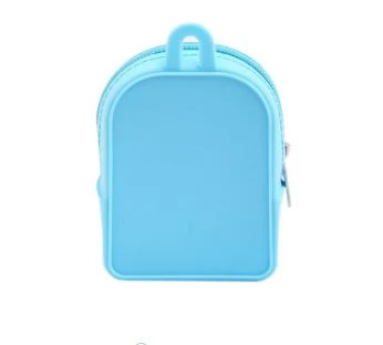 Small Cartoon Print Silicone Rubber Coin Wallet