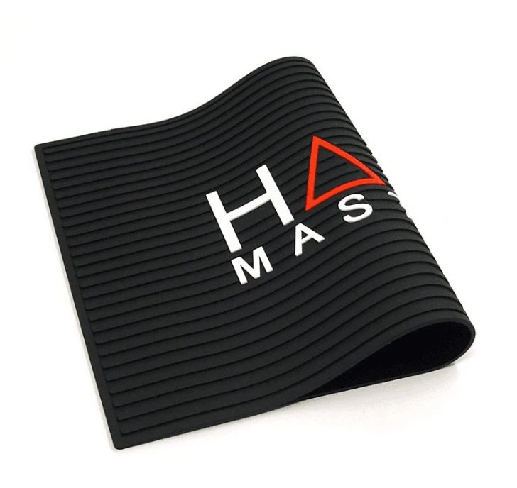 PVC Bar Drying Dish Mats Bar Drip Rail Mat