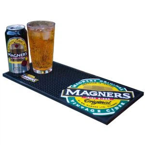 펍 바텐더 PVC 고무 바 서빙 매트