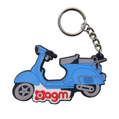자동차 용 오토바이 PVC 열쇠 고리