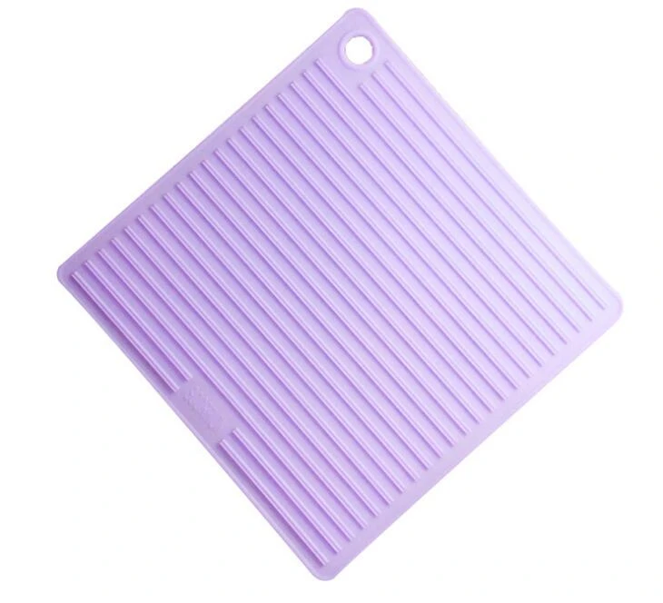 Square Silicone Coaster Heat Resistant Silicone Placemat