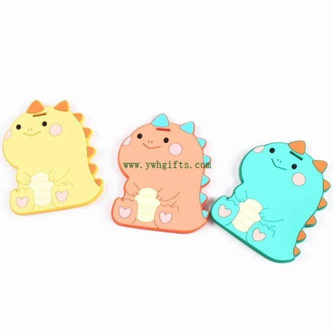 3D Soft Pvc Luggage Tag Rubber Bag Tag Rubber School Bag Tags