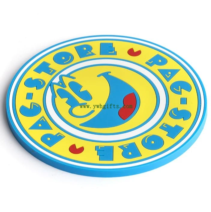 Business Promotional Gifts Soft Pvc Silicone Rubber Coaster Cup Pad Mat
