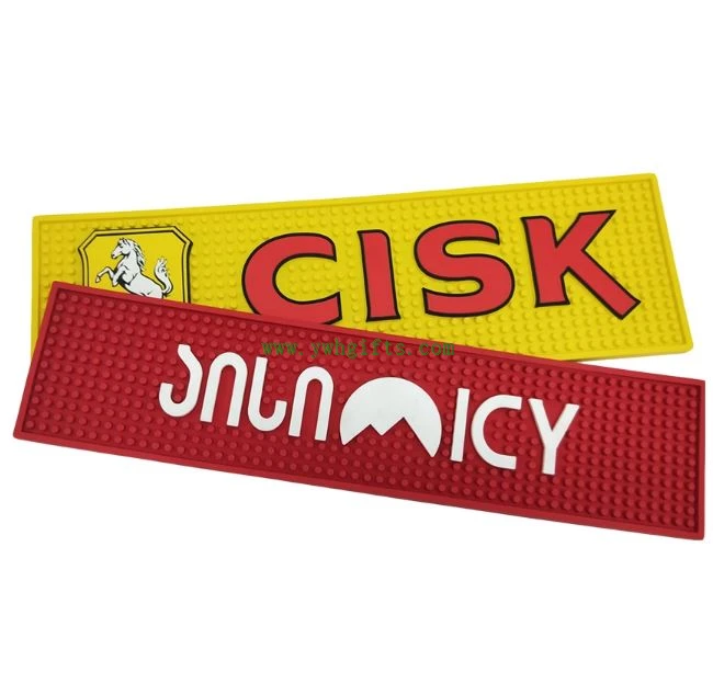 Hot Selling Pvc Rubber Bar Spill Mat Rubber Barmat For Bar