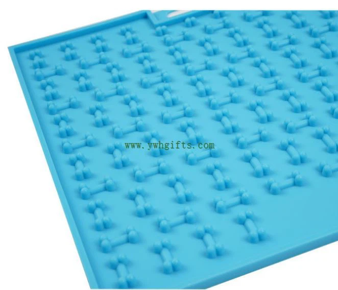 New Silicone Pet Lick Pad Dogs Slow Food Feeder Mat